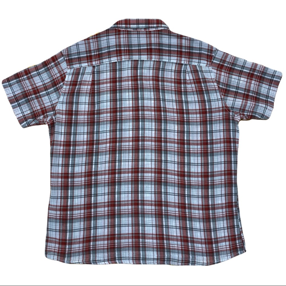 Kuhl Men's Born In The Mountains Plaid Short Sleeve Shirt - Picture 2 of 5